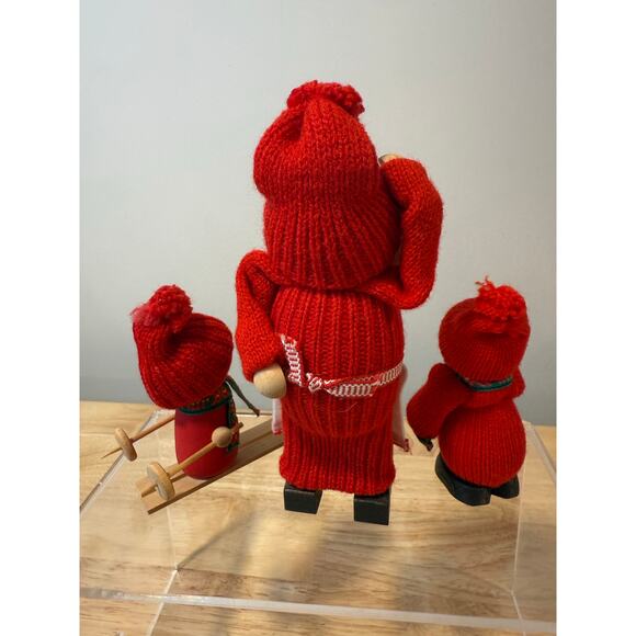 Lot of 3 Ljungstroms Of Sweden Tomte Wooden Figures Holiday Christmas JL - Picture 7 of 11